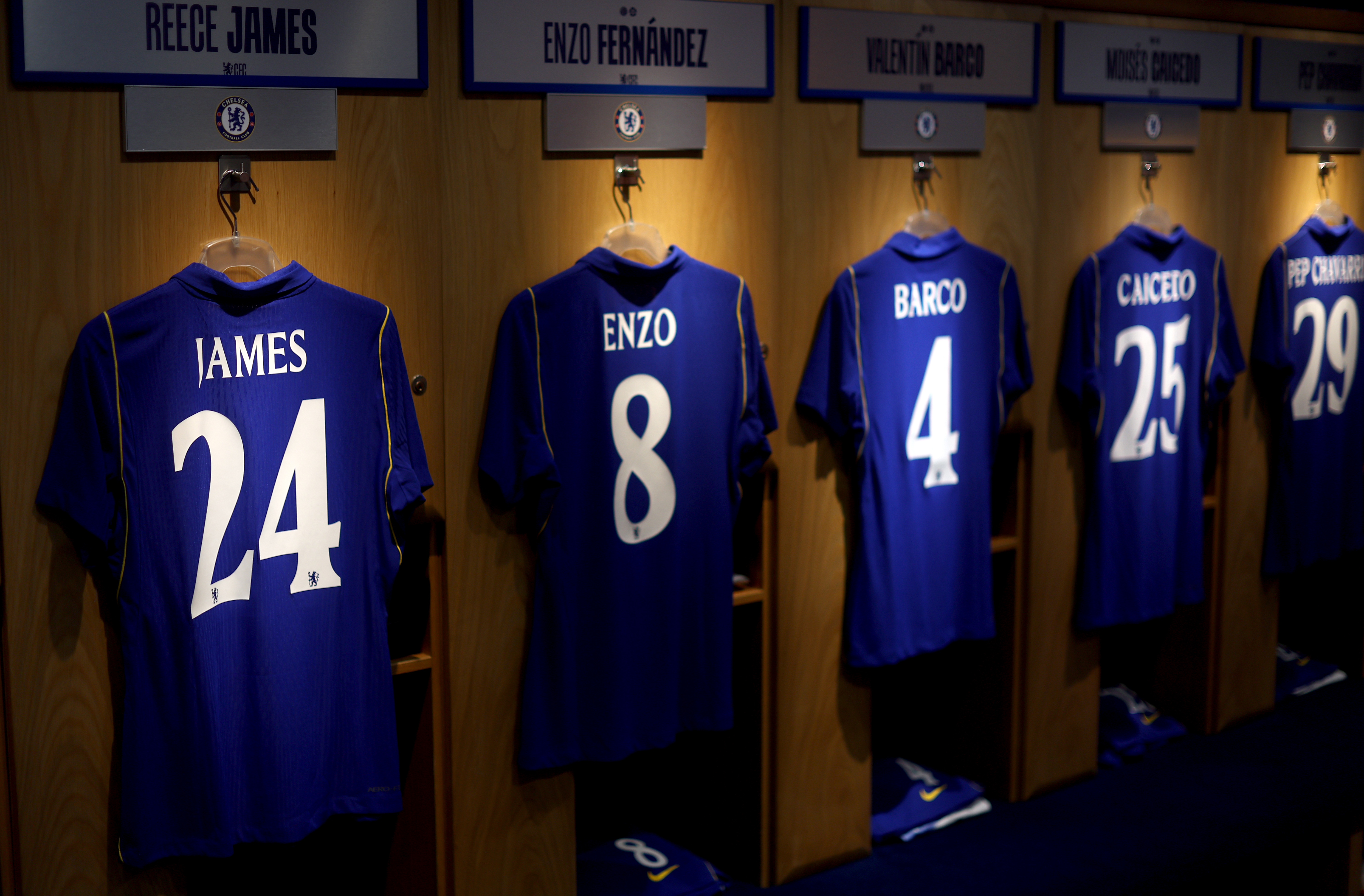 Chelsea tease double transfer as stars 'stripped' of shirt numbers