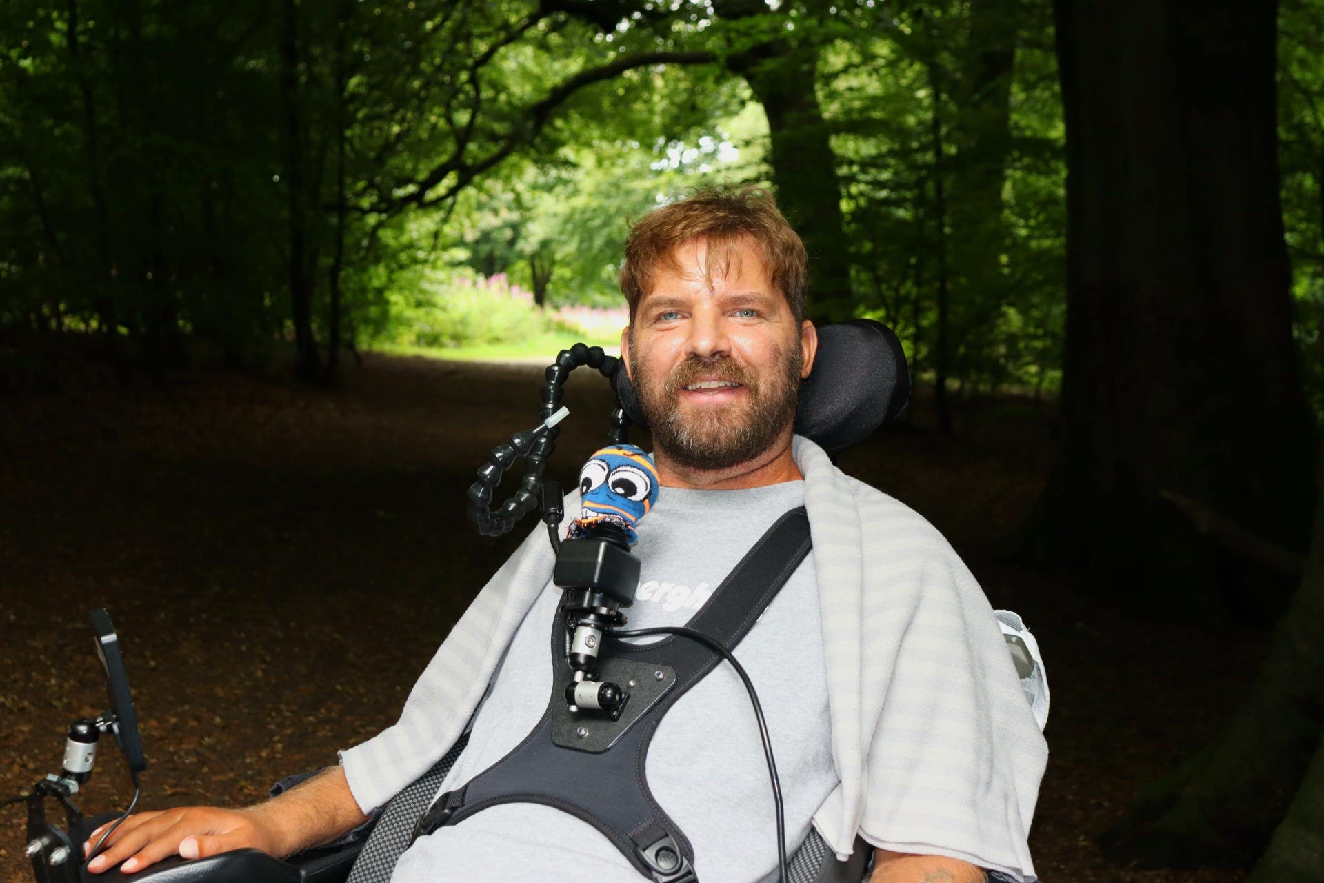Tetraplegic taking on 79-mile Great Glen Way in off-road wheelchair