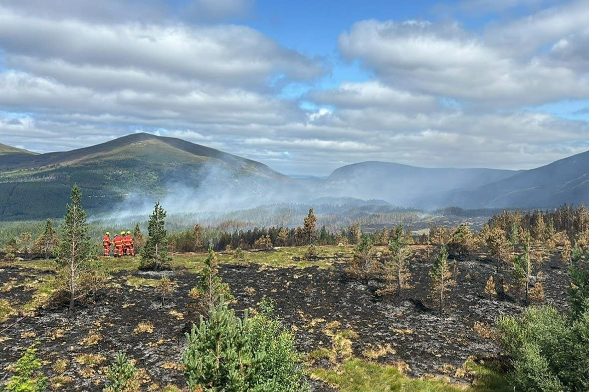 Firefighters leave scene of Cairngorms wildfire after nearly five weeks