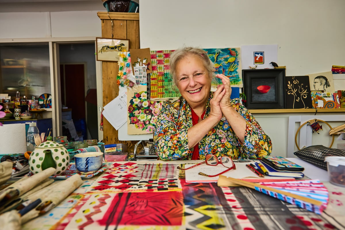 From London to North America: Print designer Sarah Campbell's home studio inspires Canadian and US décor fans