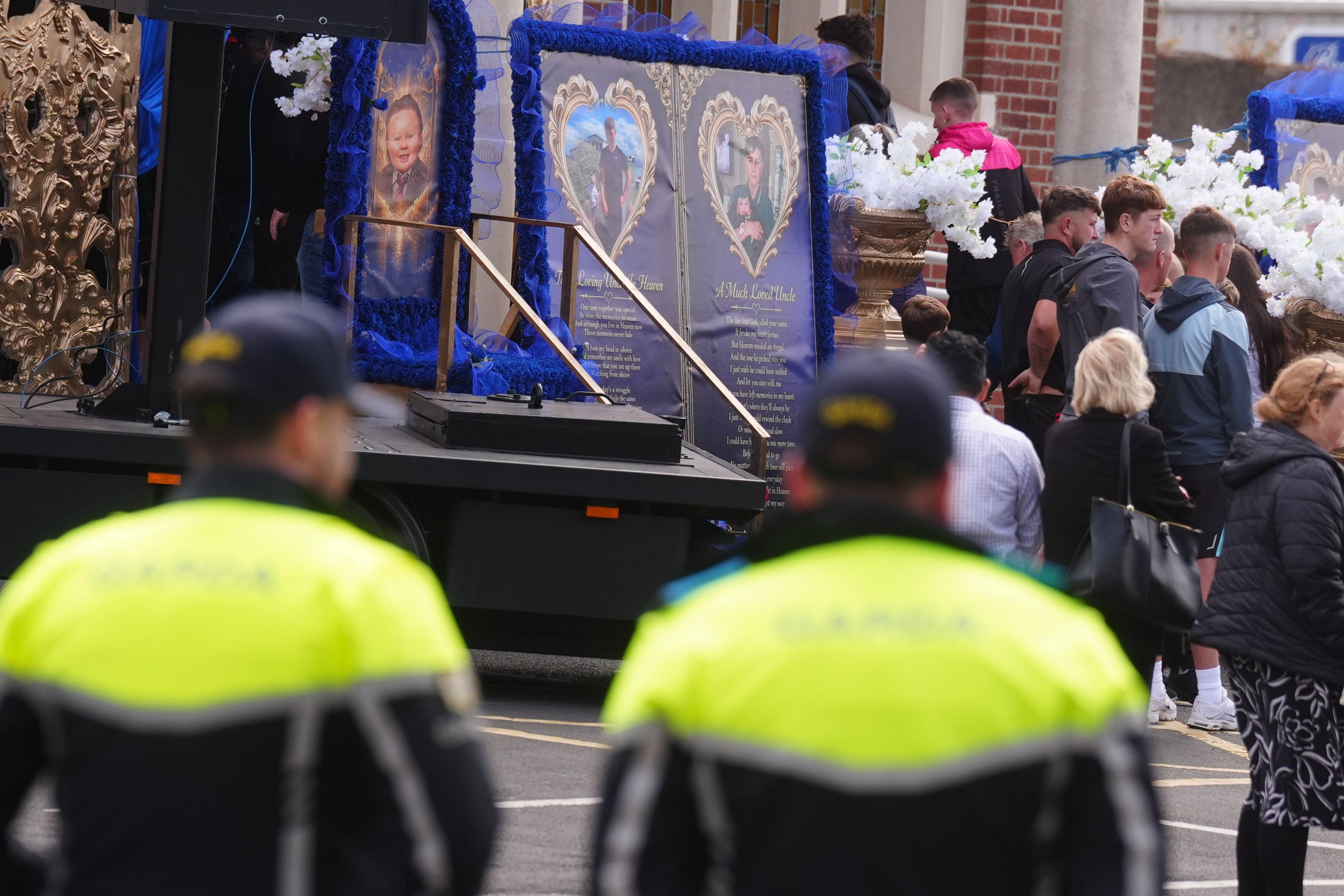 Funerals held for two teenagers killed in wrong-way motorway crash
