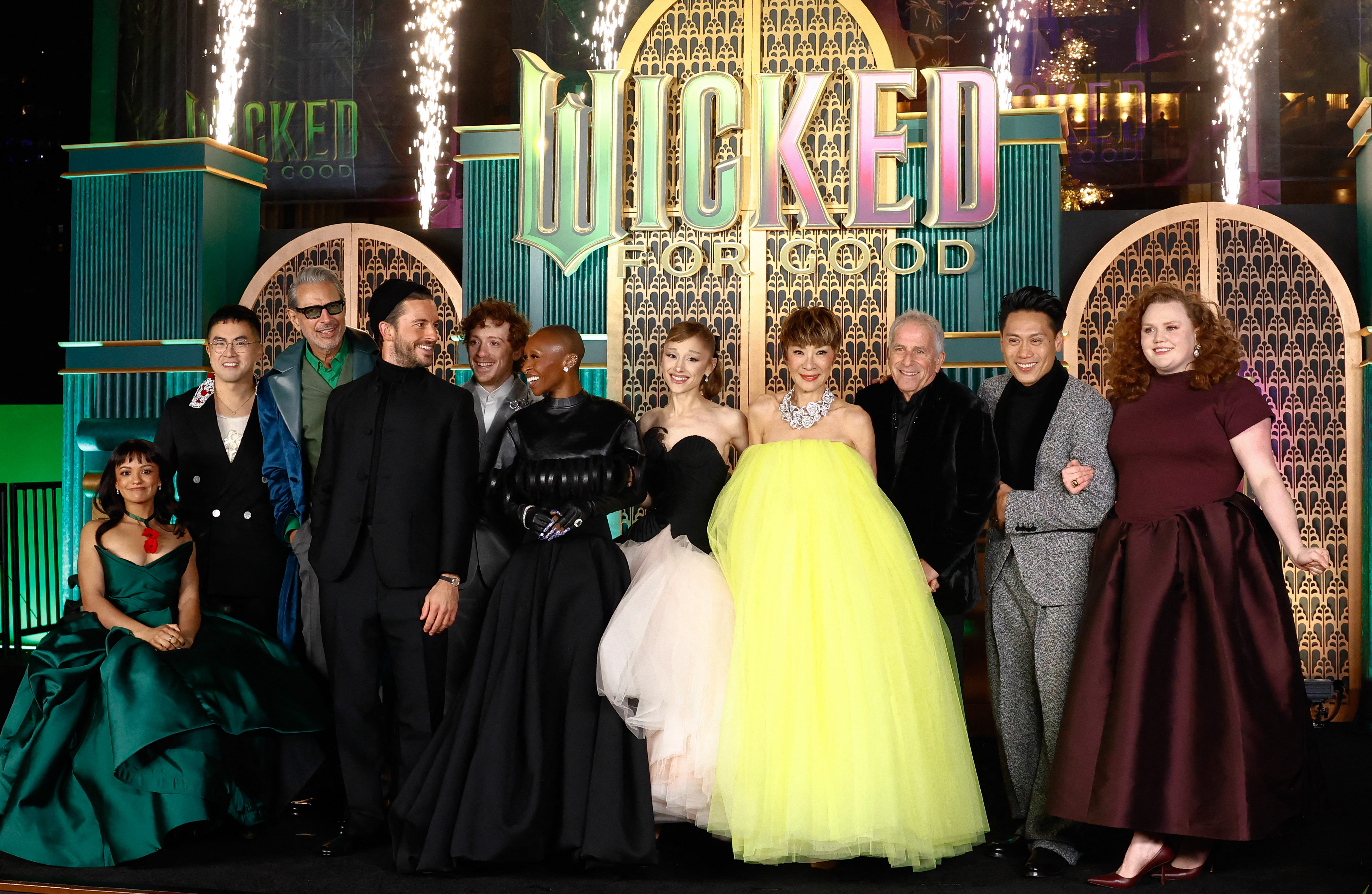 Ariana Grande's Wicked co-star cheers on singer at London O2 finale