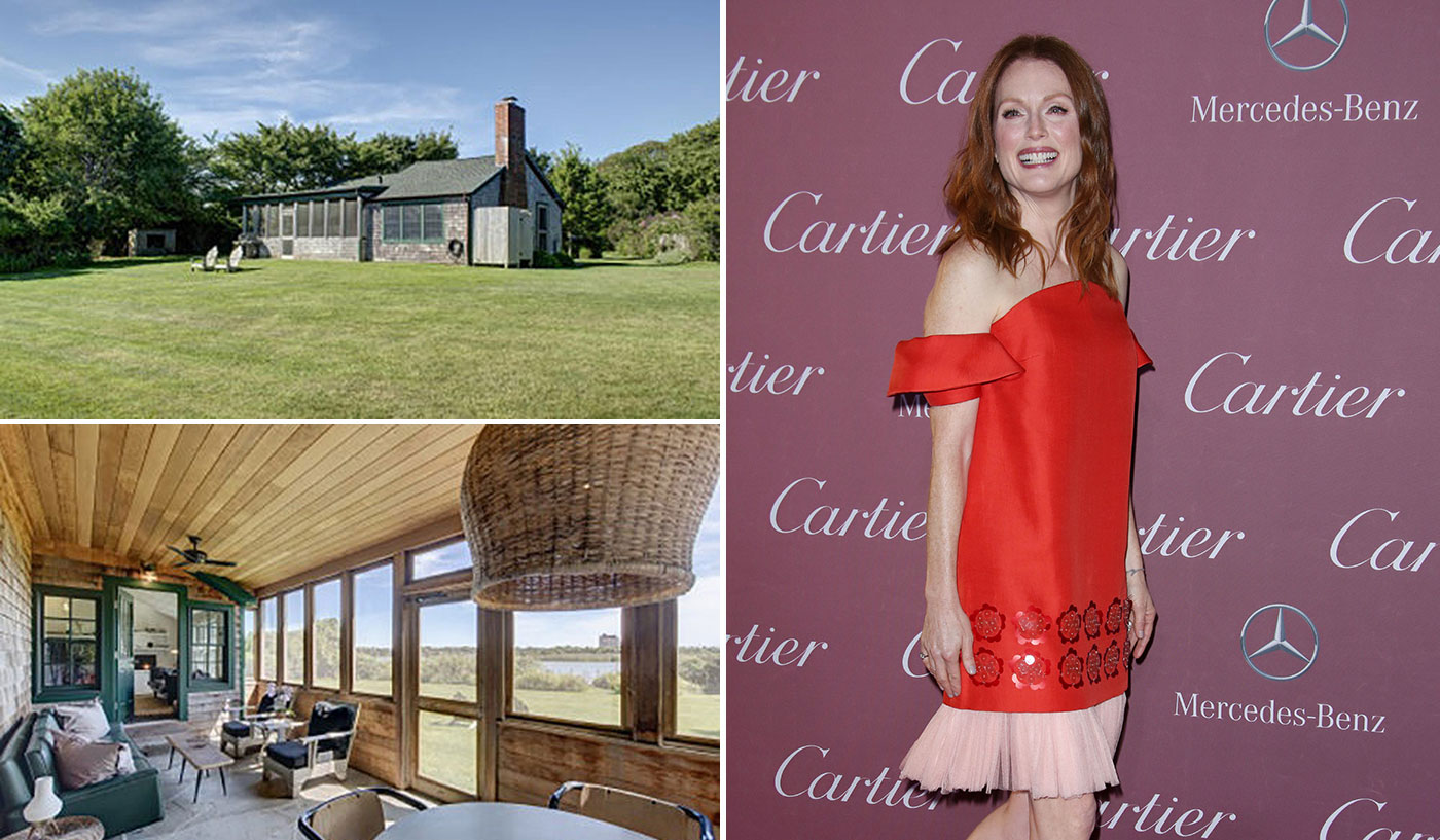 Inside Julianne Moore's A-list Hamptons retreat: now on the market for