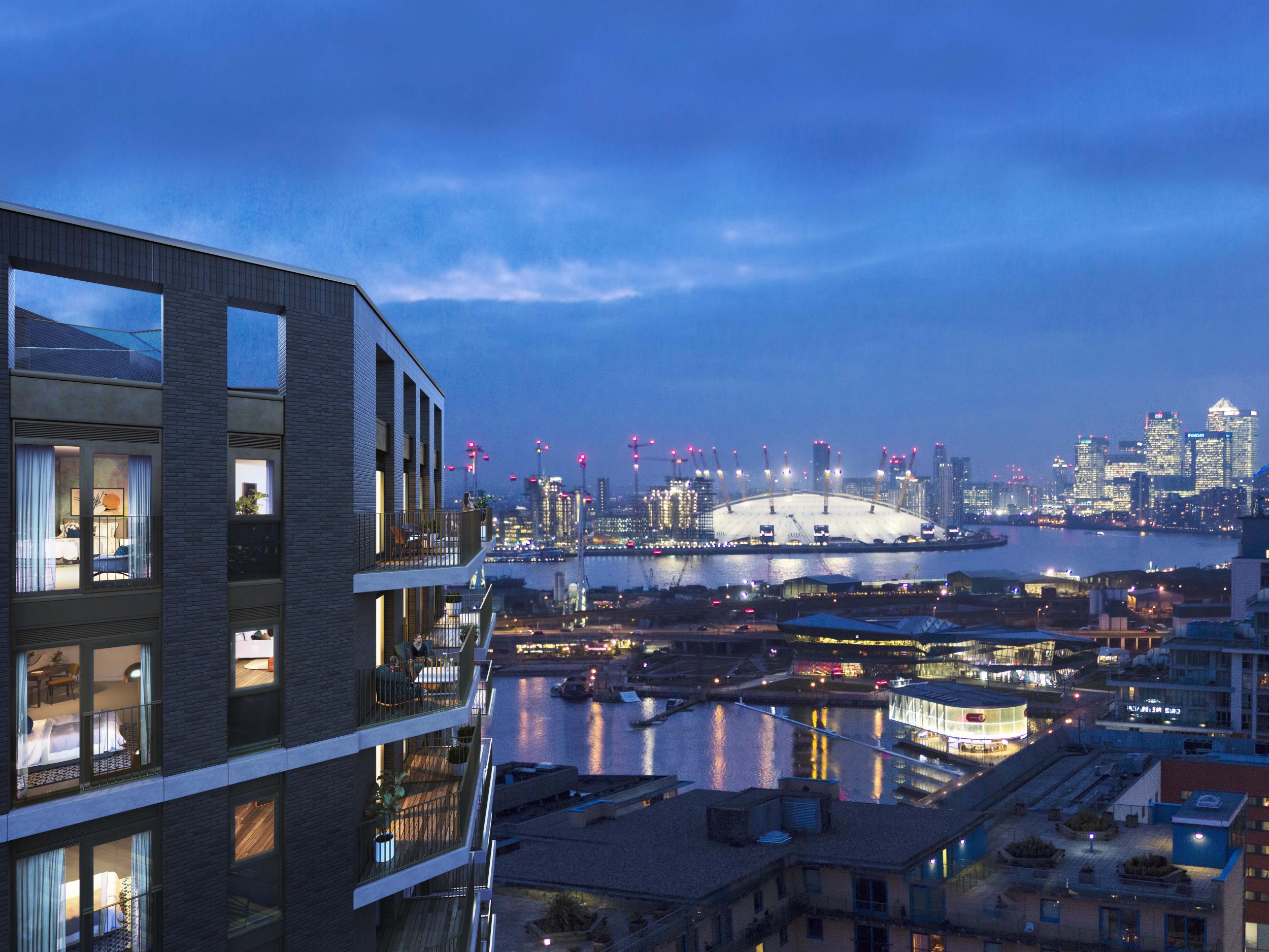 Dockside flats, floating hotels and urban beach launch in East London