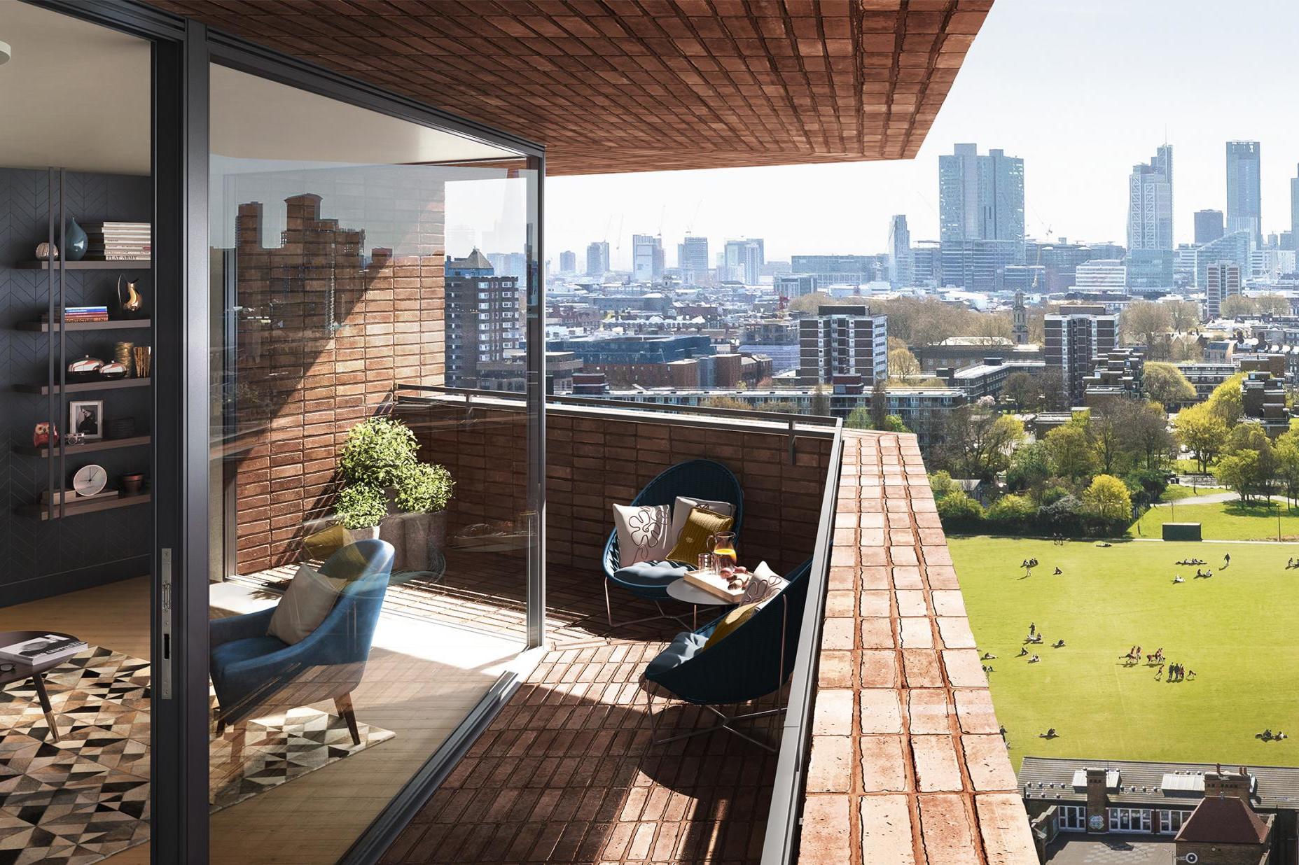 Flats in former printworks for sale in London's digital start-up hub