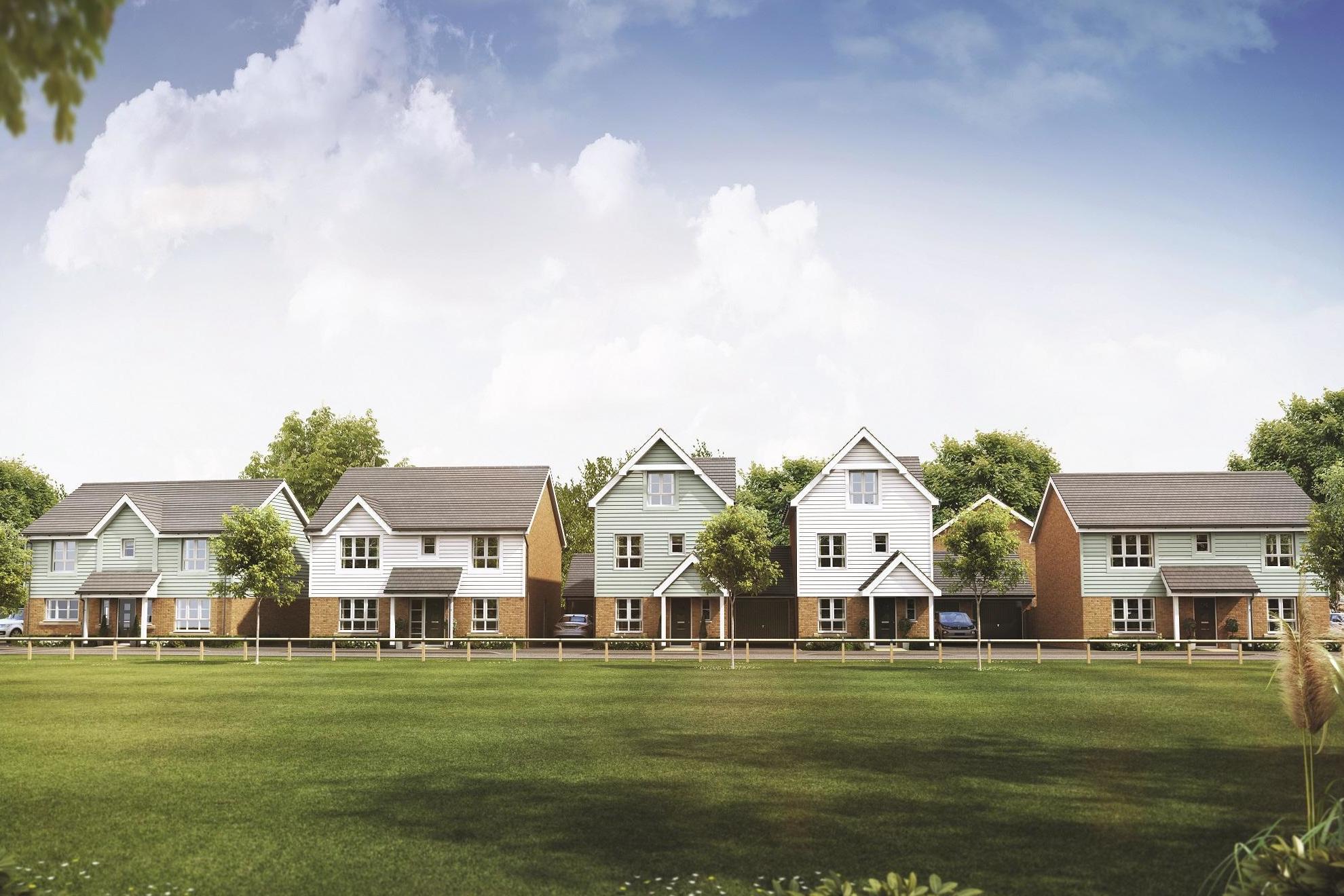 New family homes for sale in one of England's oldest market towns