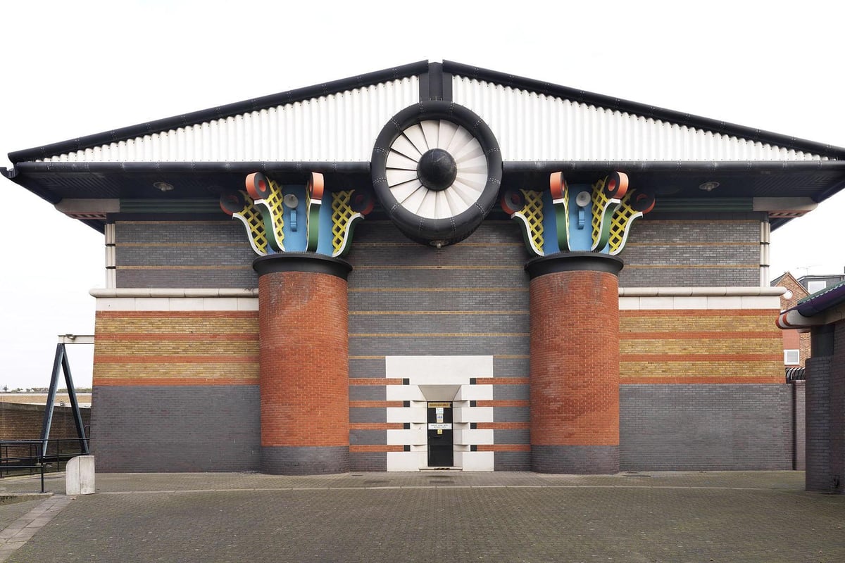 Weird and wonderful: Britain's most eccentric listed buildings include a monumental pig sty, Victorian model dinosaurs, and a futuristic petrol station | Homes and Property