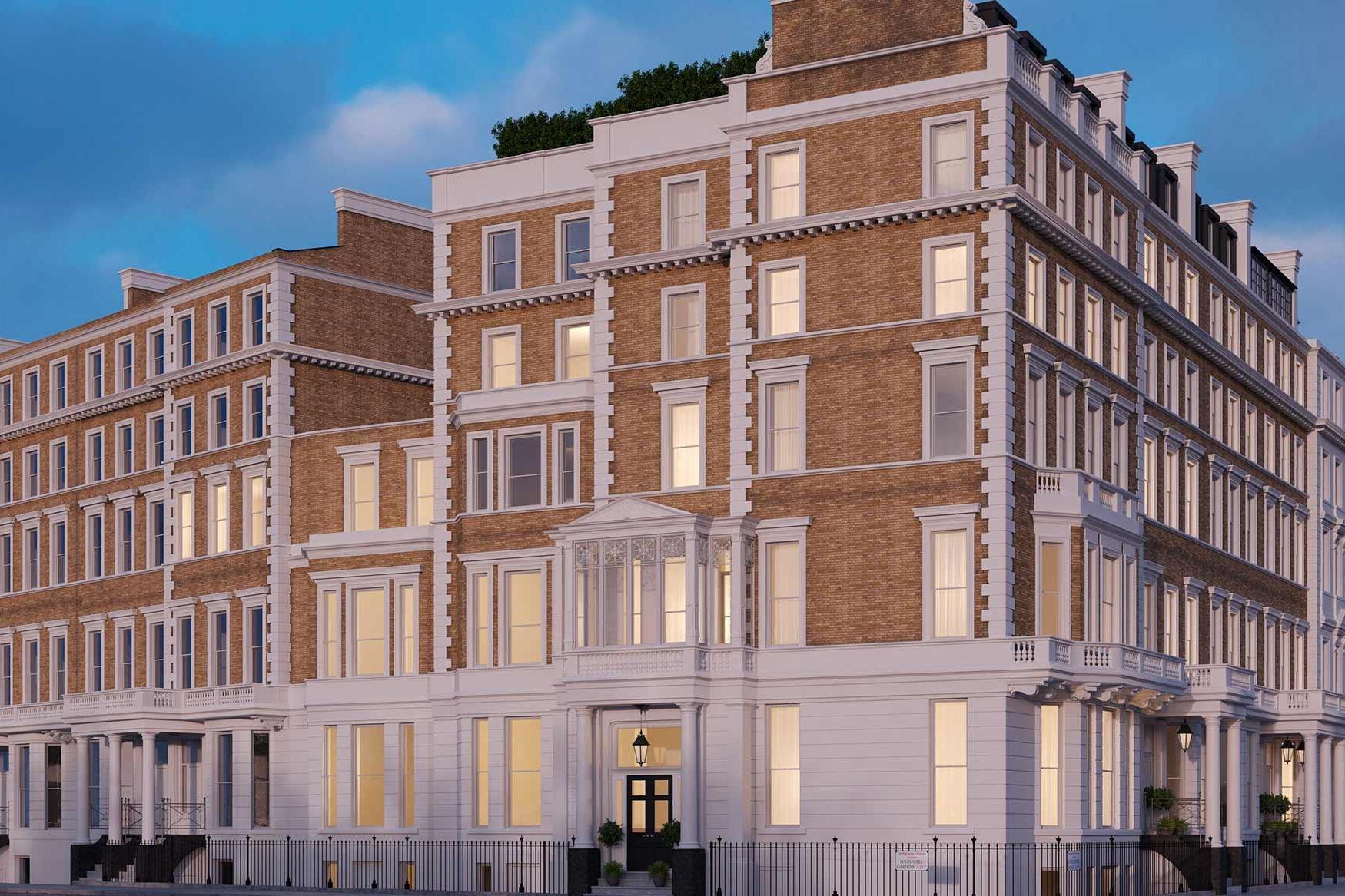Grand flats in South Kensington have a foyer designed by RCA students