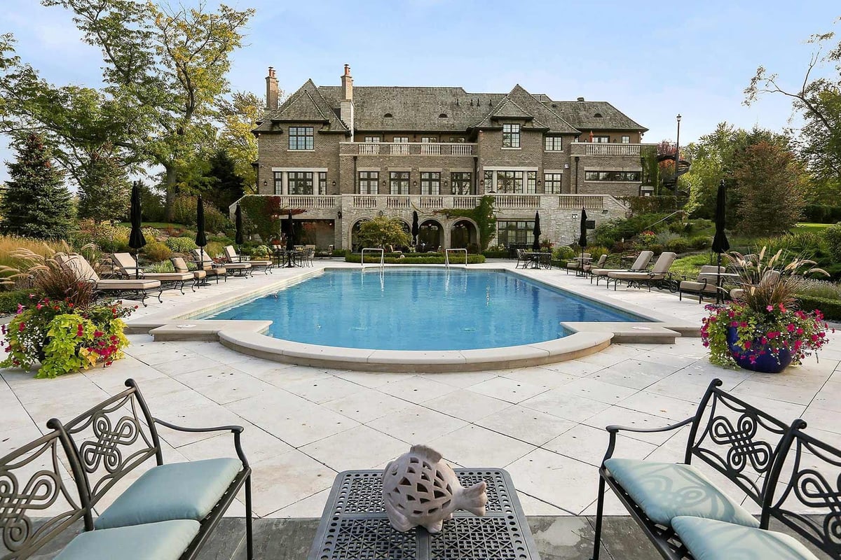 Old-world style: TV show Empire Lucious Lyon's Illinois home is for sale with gym, poker room and pool | Homes and Property