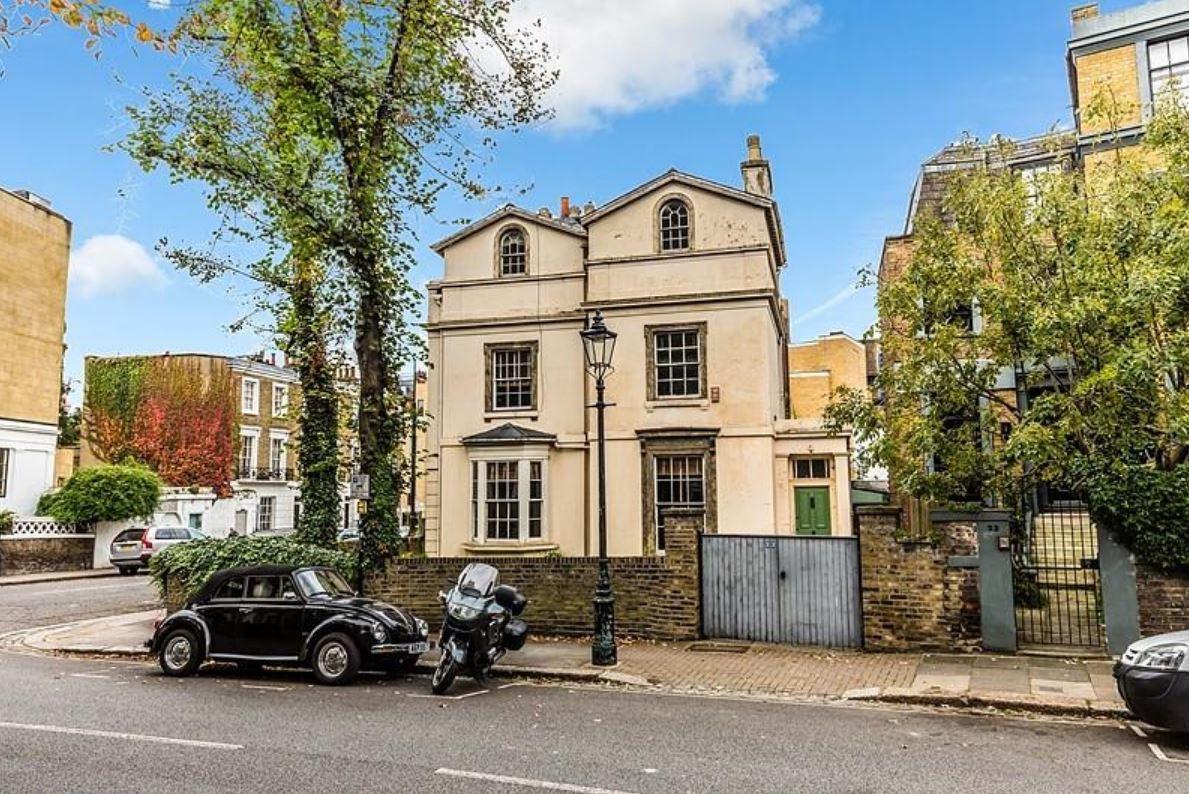 London's most famous parking space: Alan Bennett's 'Lady in the Van' house in Camden for sale for £3 million | Homes and Property