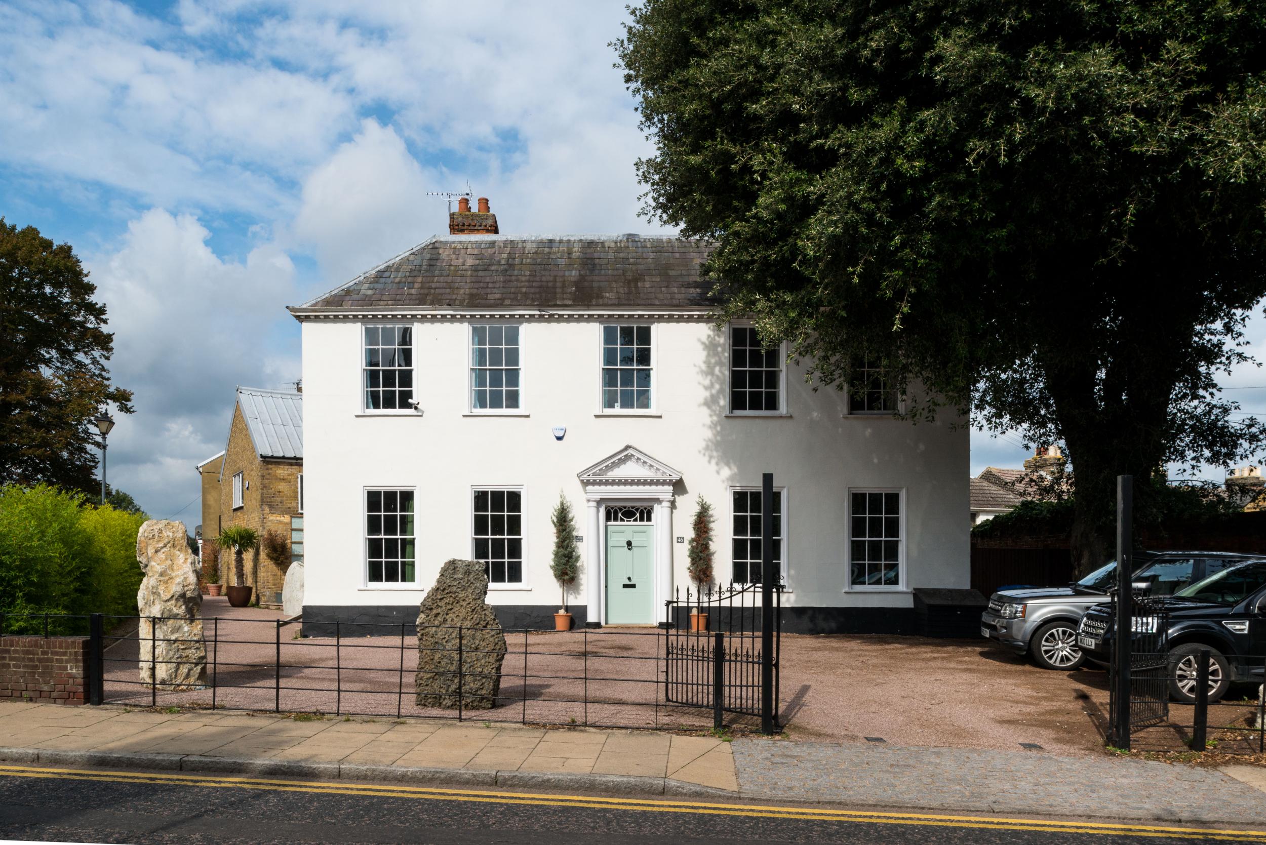 Extraordinary conversion is hidden behind this perfect Georgian house