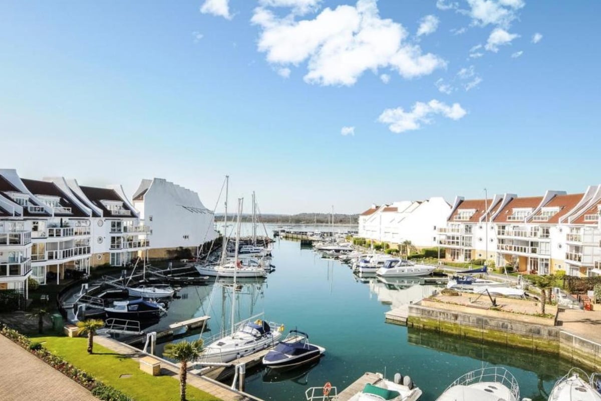 Moor at your door: waterfront living doesn't get much closer than at this marina apartment in Dorset | Homes and Property