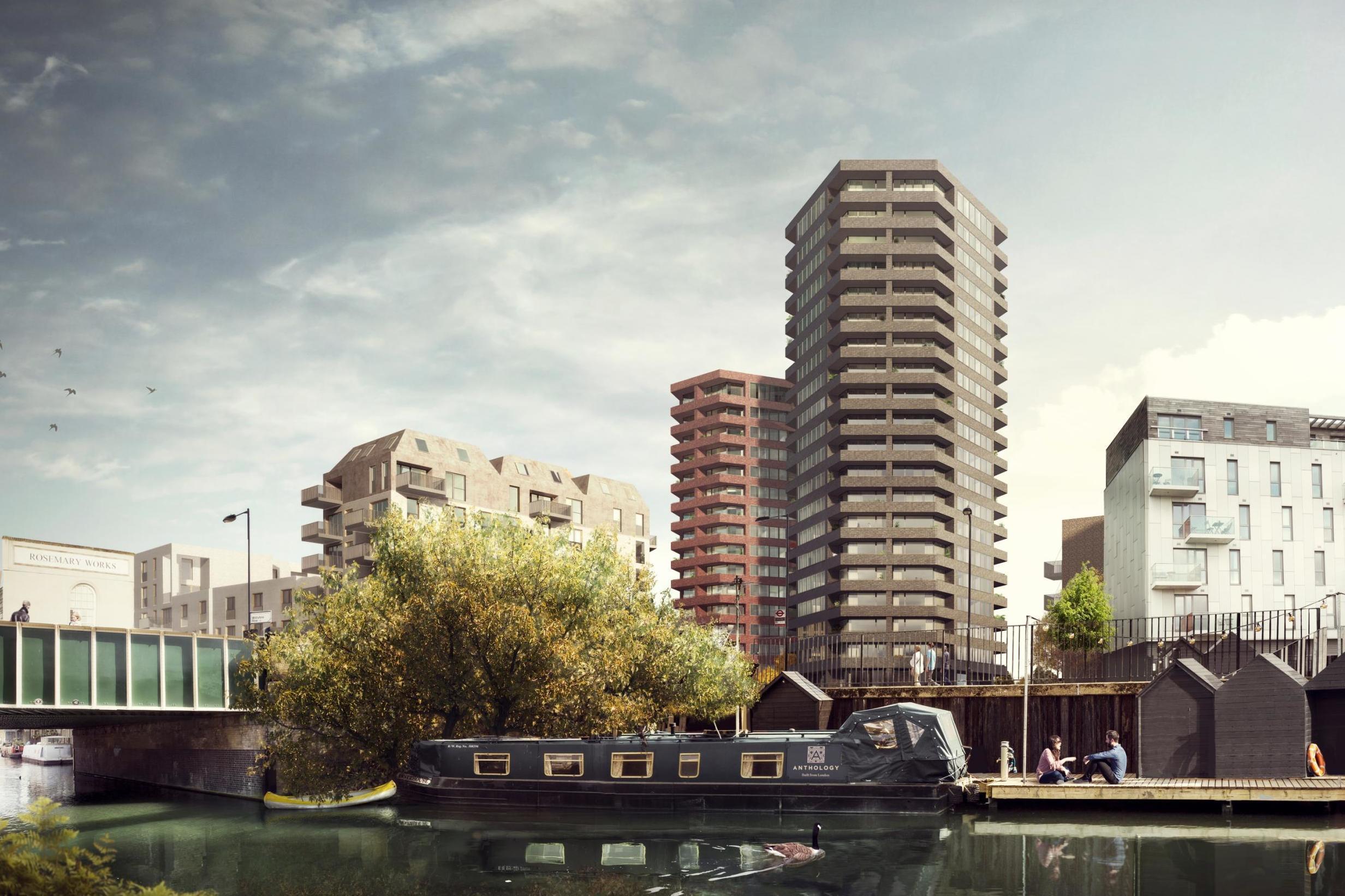 New stylish Hoxton penthouses with stunning views over Shoreditch Park