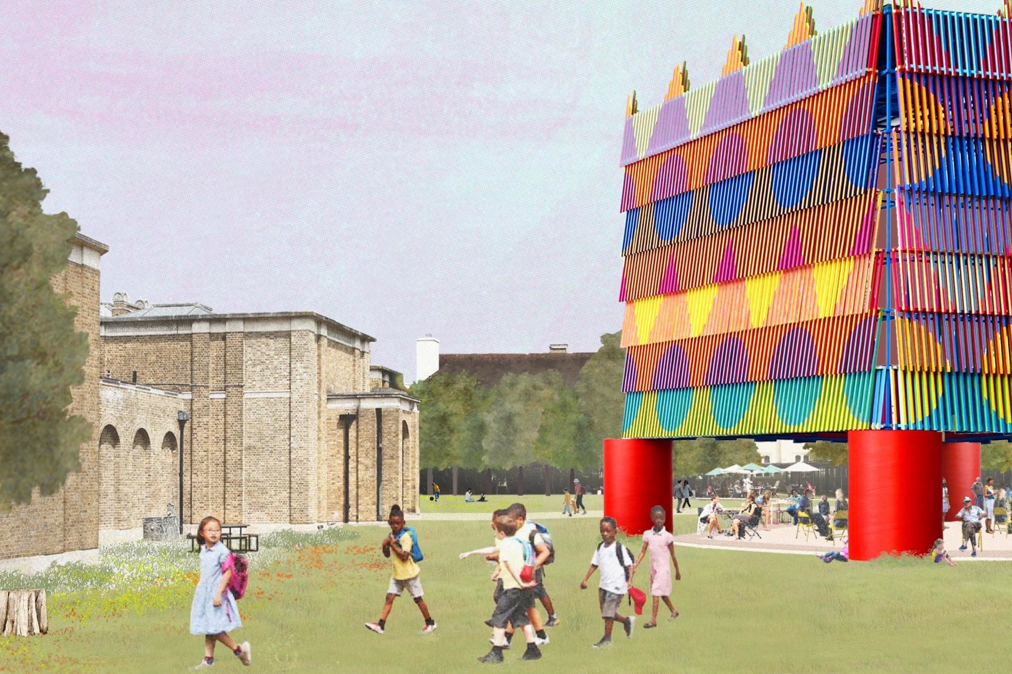 London's 'Little Lagos' inspiration behind new Dulwich Pavillion