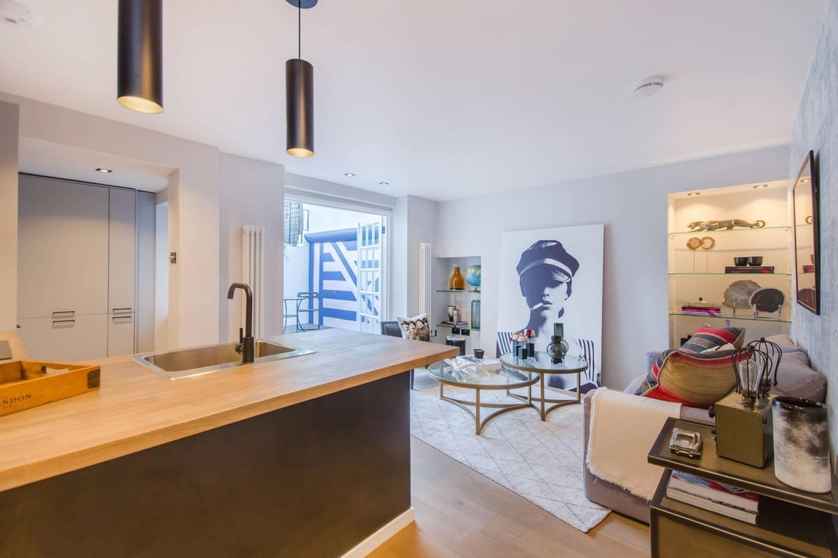Basement to bachelor pad: a bright, airy one-bed in Lewisham by GQ favourite Maurizio Pellizzoni | Homes and Property