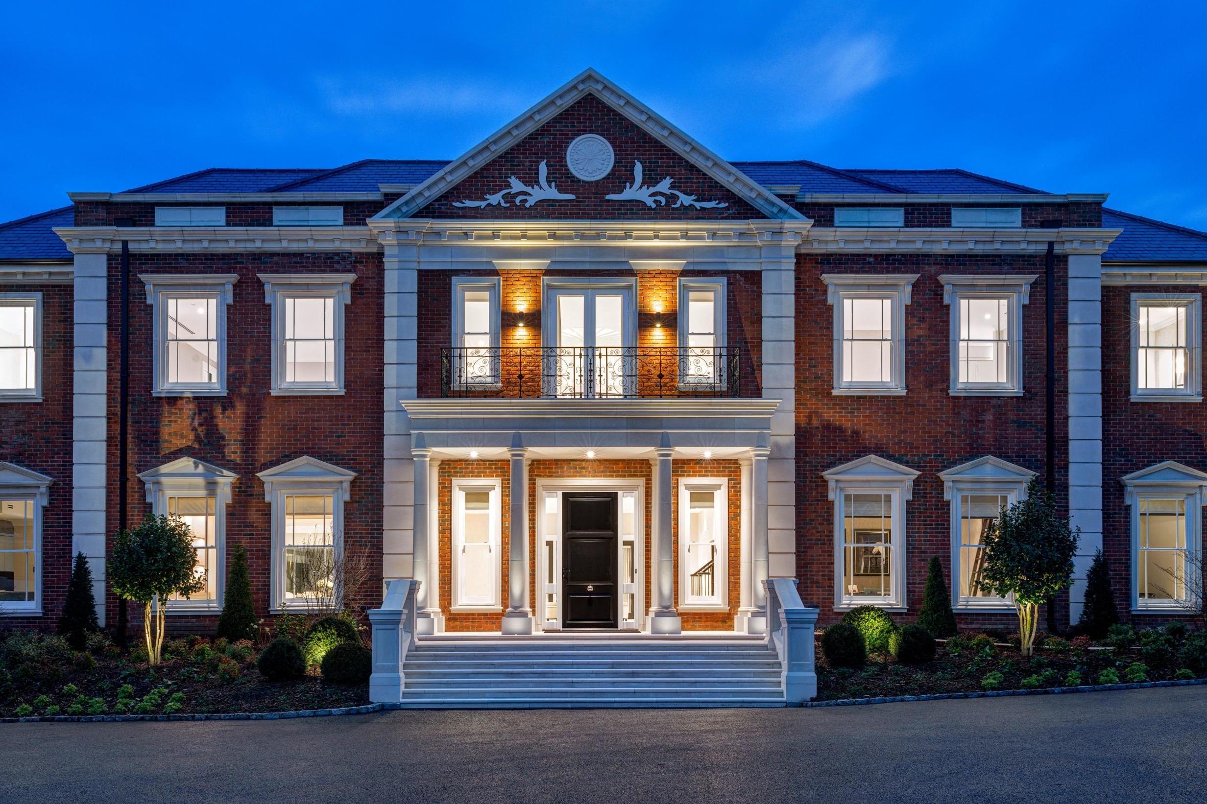 £15m Berkshire home has a skylit pool, spa and five en suite bedrooms