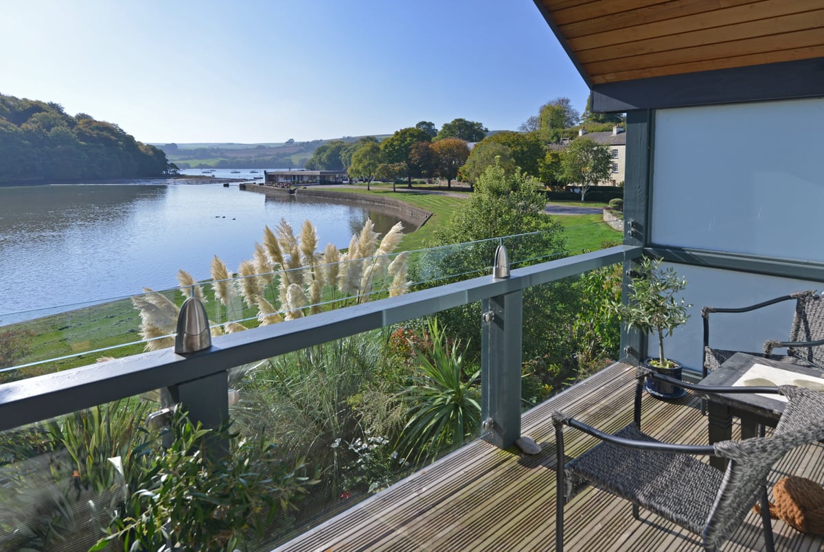 Test the water in Devon: five-bedroom house overlooking Dart estuary could be a yoga or sailing retreat | Homes and Property