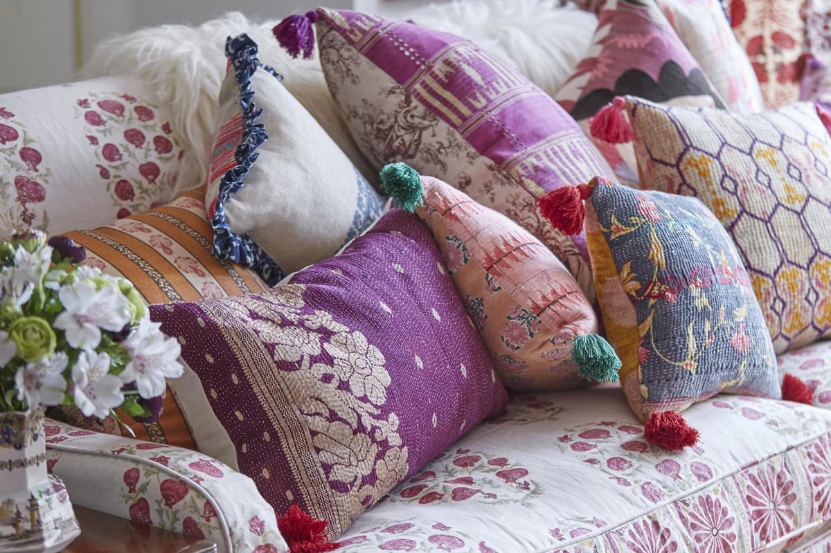 Fringe benefits: trims and tassels adorn cushions, mirrors and drinks cabinets this spring | Homes and Property
