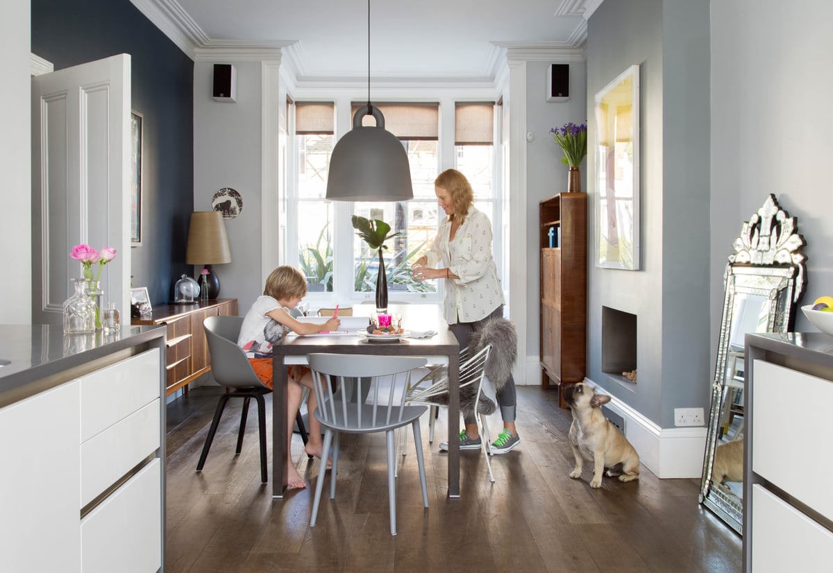 A new house without moving: how one savvy north London interior designer added much-needed space to her family home | Homes and Property