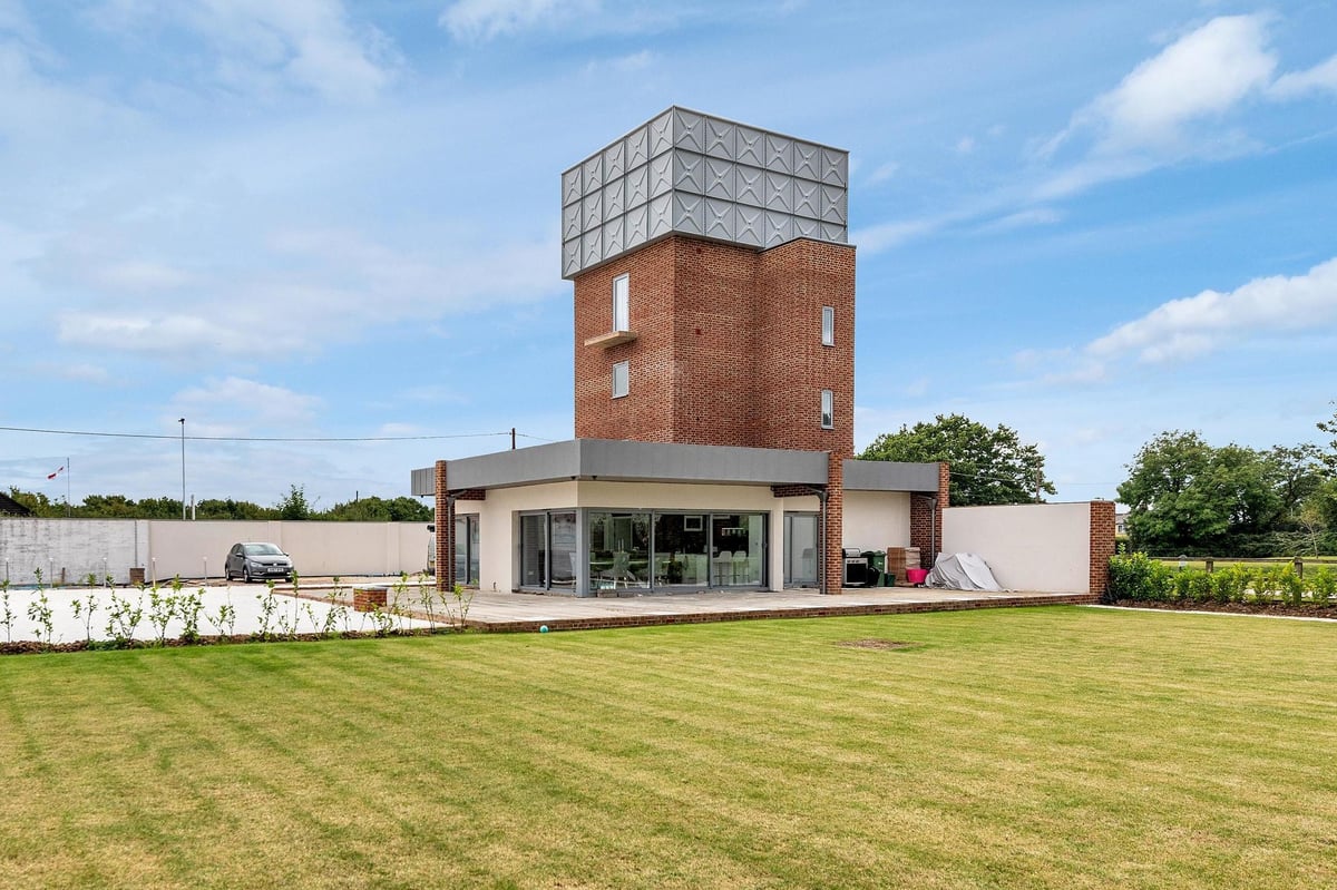 Historic WW2 water tower for sale: former prisoner of war camp tower in Essex transformed into dramatic family home | Homes and Property