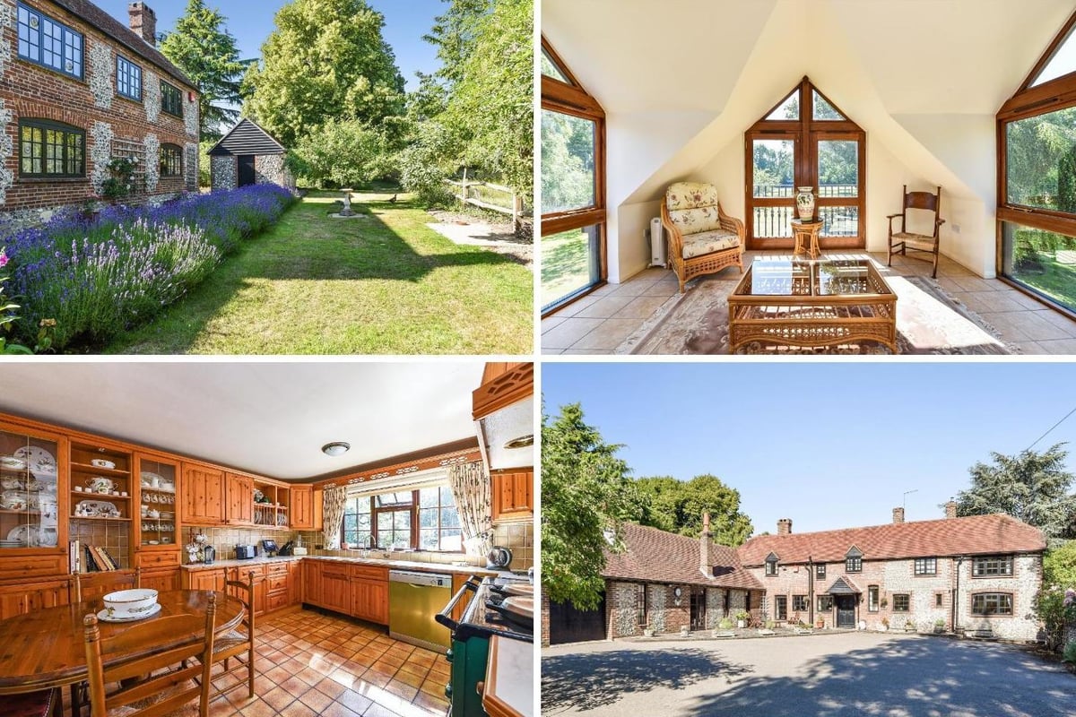 Battle of Britain flying ace's home for sale: West Sussex country house with views of Goodwood Estate | Homes and Property