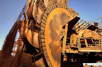 Rio Tinto increases iron ore production targets to keep pace with booming China