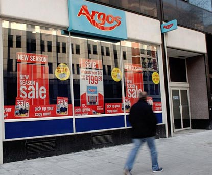 Argos hires over the pond to lift fortunes | London Evening Standard
