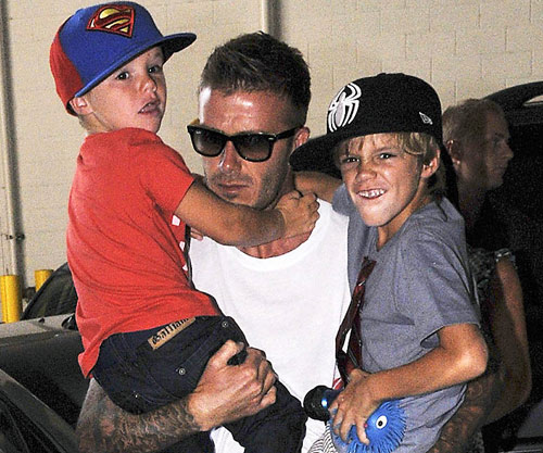 David Beckham gives sex education to son | London Evening Standard