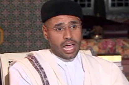 Gaddafi's son pledges court fight over cash for IRA victims
