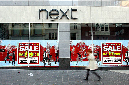 Next stores suffer but online surges as UK goes back into lockdown