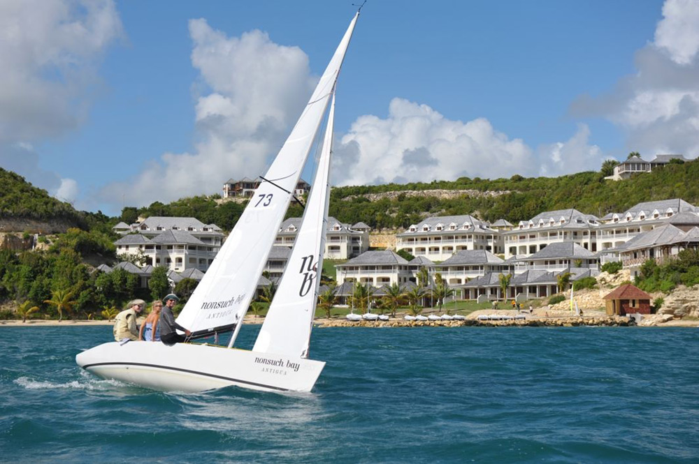 Into the blue on Nonsuch Bay | London Evening Standard