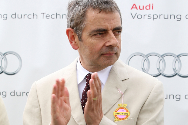 Mr Bean and the gee-gees