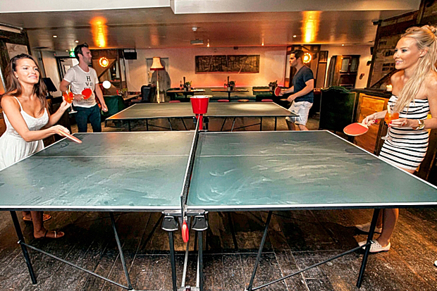 Table tennis set to be hit with drinkers | London Evening Standard