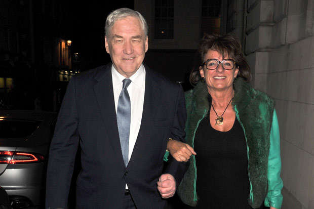 Good turnout for Conrad - though no sign of his wife | London Evening Standard