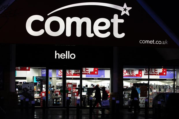 Comet on the brink of administration | London Evening Standard