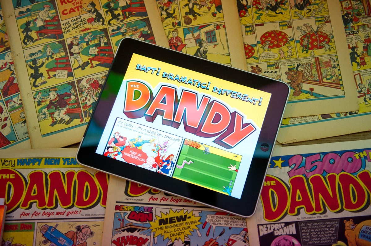 Desperate Dan and pals go digital as The Dandy goes online | London Evening Standard