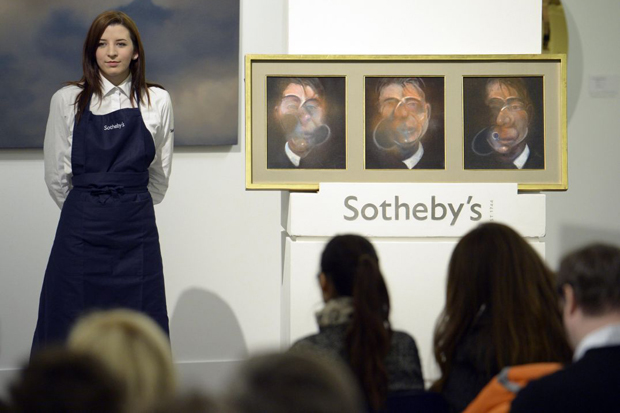 Francis Bacon portrait brings home £13.76 million at Sotheby's