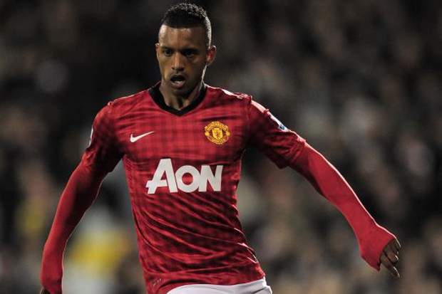Nani's run in with the law: Manchester United star crashes into police