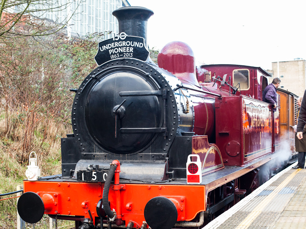 Steam back on the Metropolitan Line 