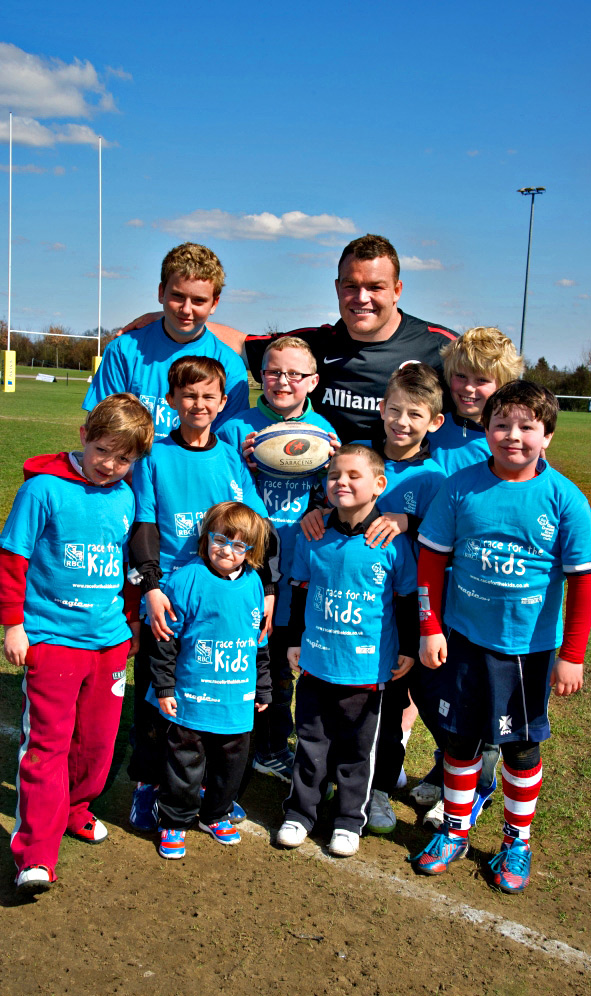 City Spy: Royal Bank of Canada and Sarries take kids for a run | London Evening Standard