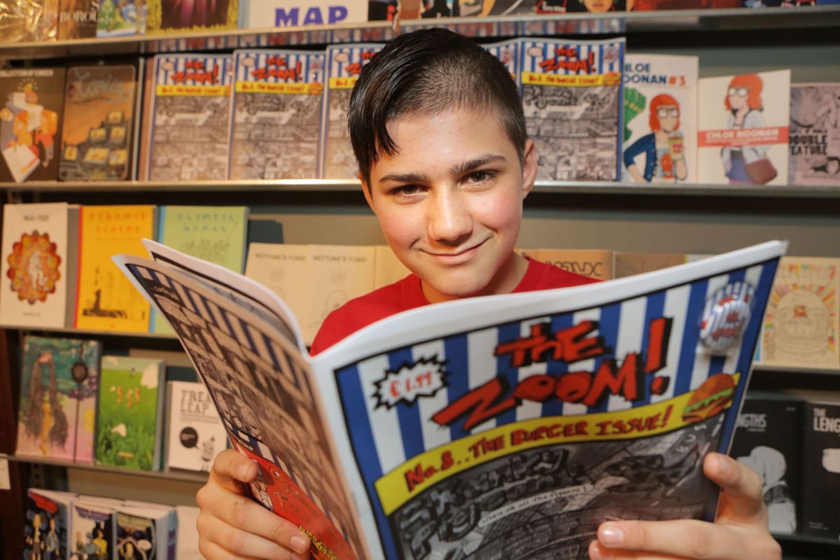 Zoom Rockman: the comic kid who’s more than a marvel | London Evening Standard