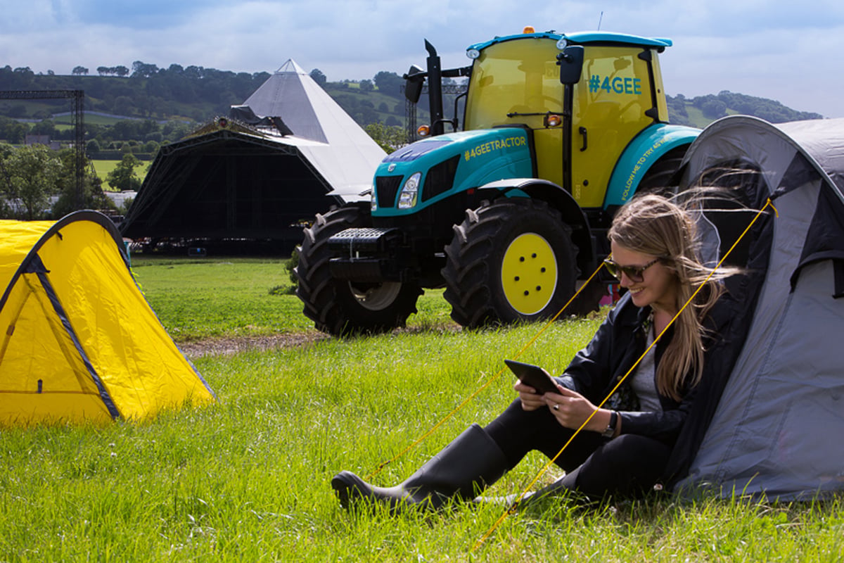Glastonbury Festival wifi tractor to help music fans stay in touch | London Evening Standard