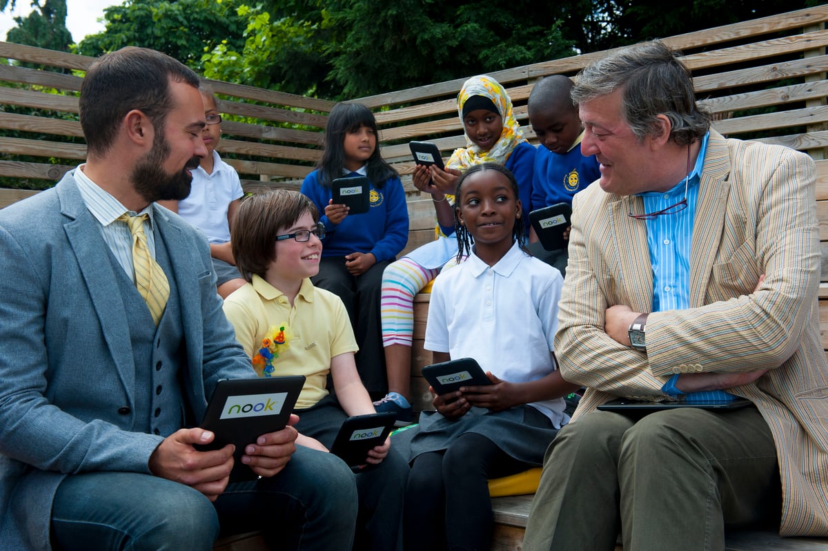 Get London Reading: I wouldn’t be the person I am without books, says Stephen Fry as he backs our Get Reading campaign | London Evening Standard