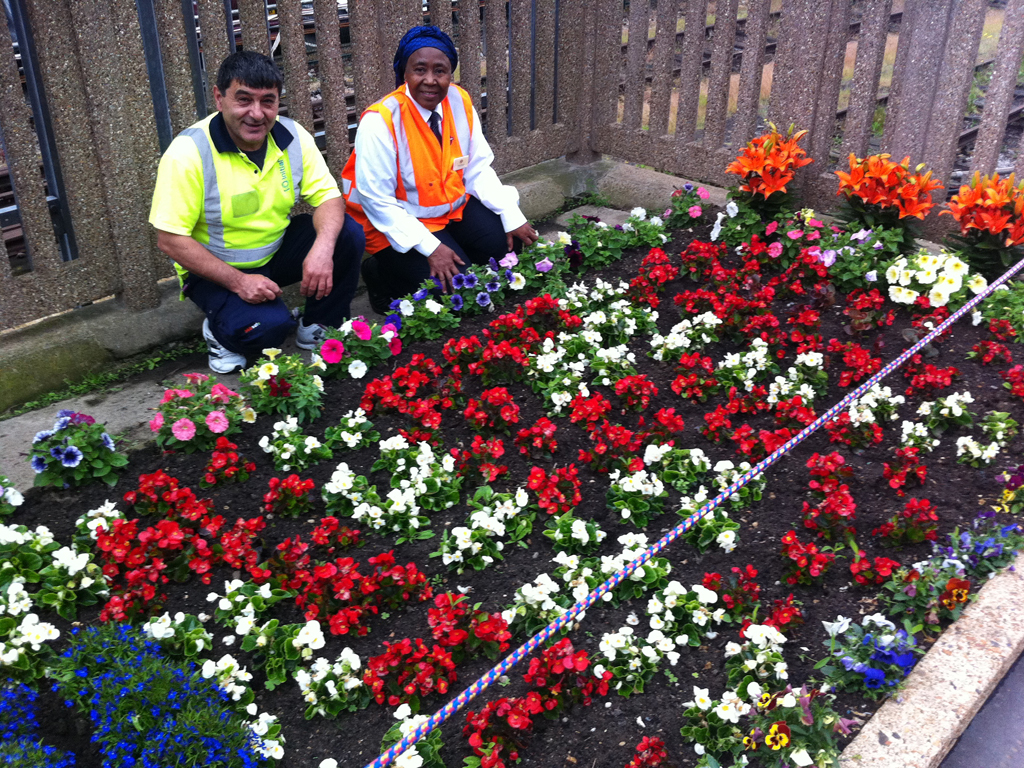 Tube stations blooming in 150th year of the Tube 