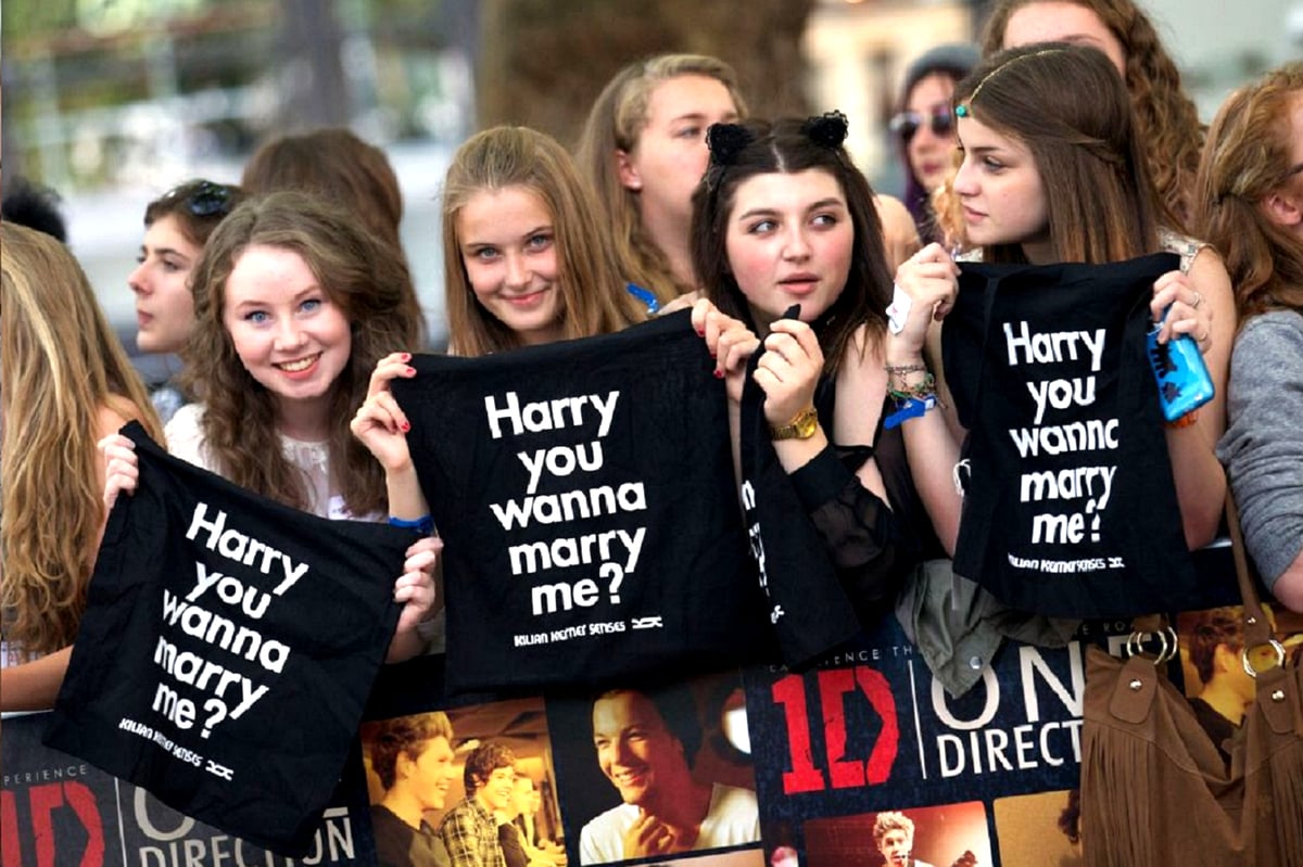 Wild about Harry, and Liam, and Niall: One Direction fans swamp Leicester Square at This Is Us premiere | London Evening Standard