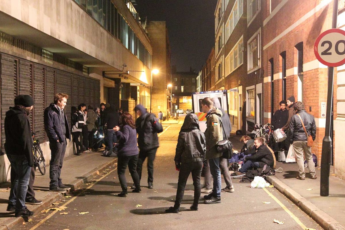 Students 'punched and dragged to the ground by their hair' as police break up sit-in | London Evening Standard