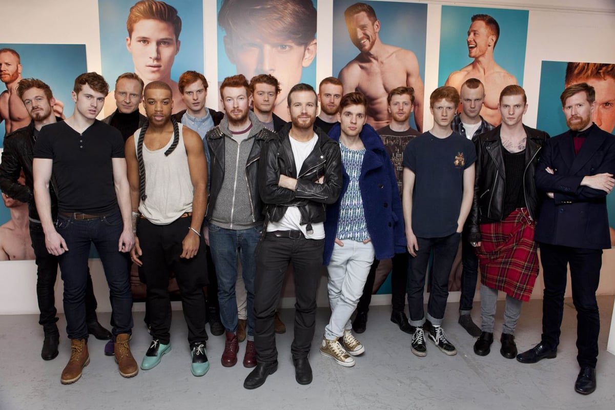 Red Hot: London exhibition showcases the country's fittest ginger men | London Evening Standard
