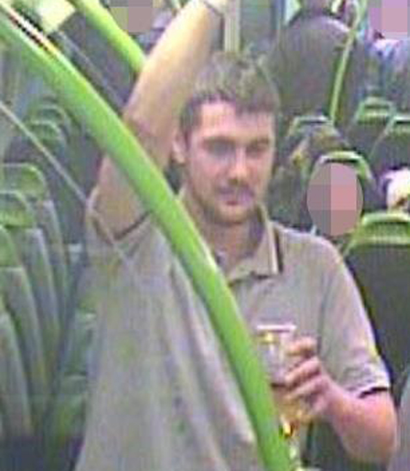 Police appeal after conversation on train 'ends with man being