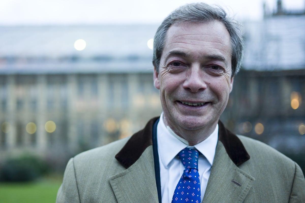 Man charged with assaulting Nigel Farage at seaside hotel | London Evening Standard