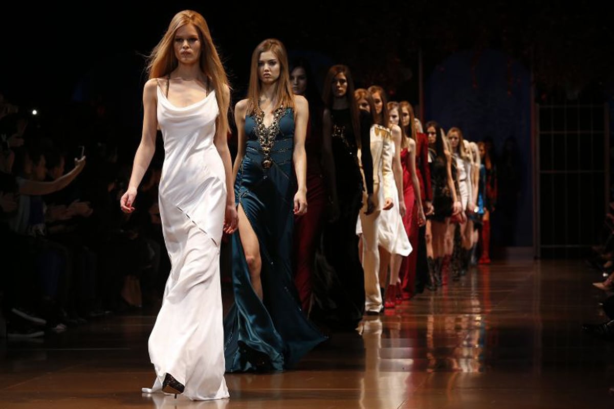 Donatella Versace unveils Autumn/Winter 2014 collection at Milan fashion week | London Evening Standard